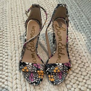 Floral Sam Edelman Heels